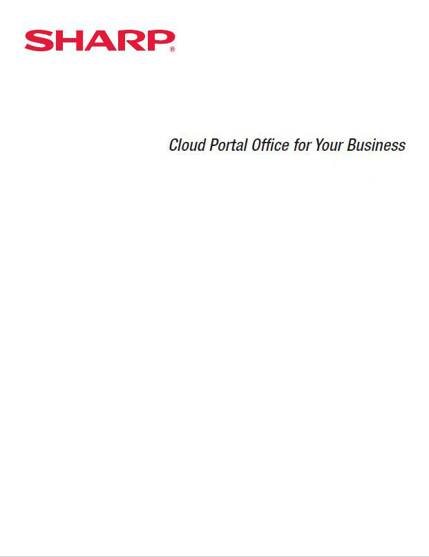 sharp, cloud portal office, Digital Imaging Solutions