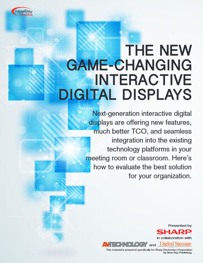 sharp, interactive displays, Digital Imaging Solutions